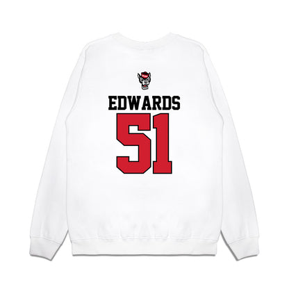 NC State - NCAA Softball : Bailey Edwards - Premium Crewneck Sweatshirt-1