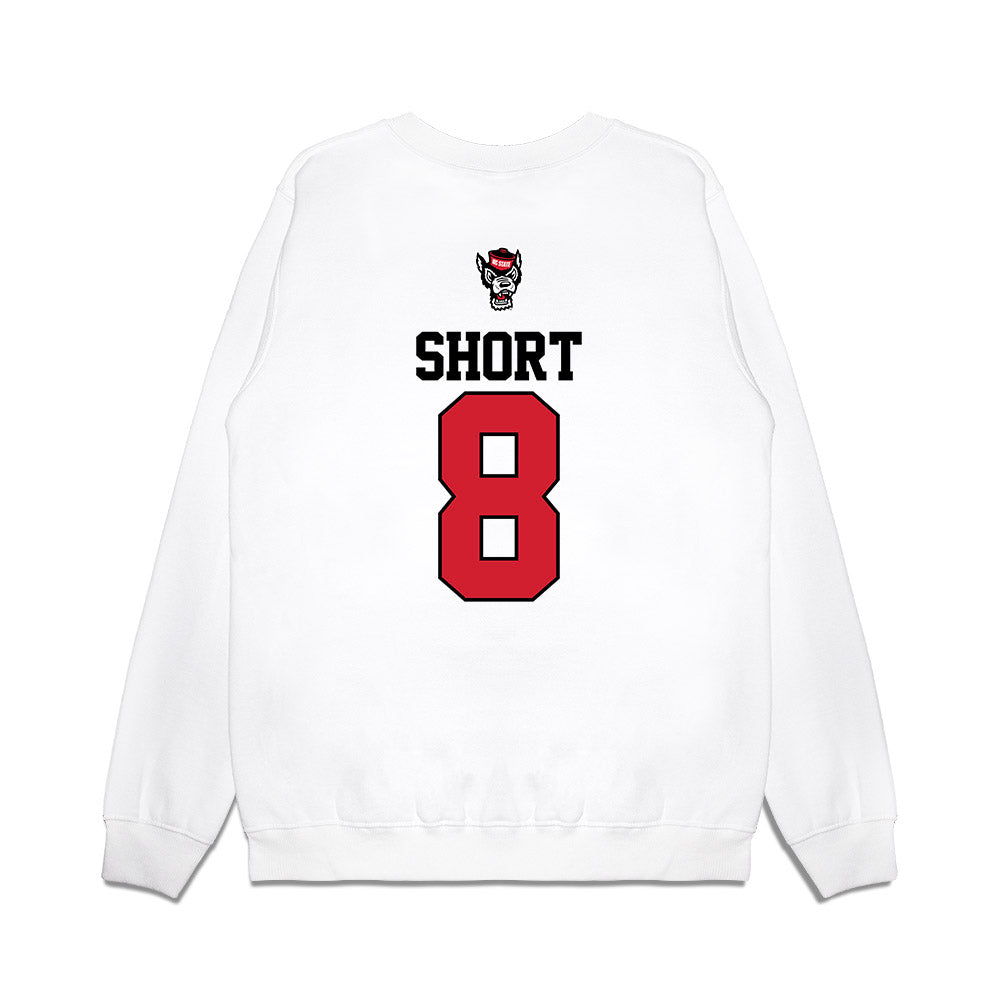 NC State - NCAA Softball : Carly Short - Premium Crewneck Sweatshirt-1