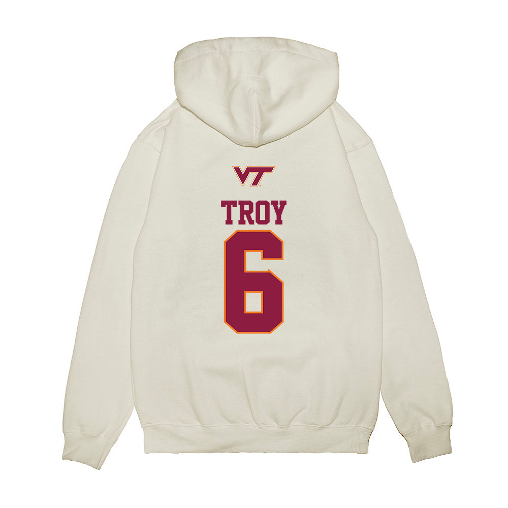 Virginia Tech - NCAA Softball : Reagan Troy - USA Premium Hooded Sweatshirt-1