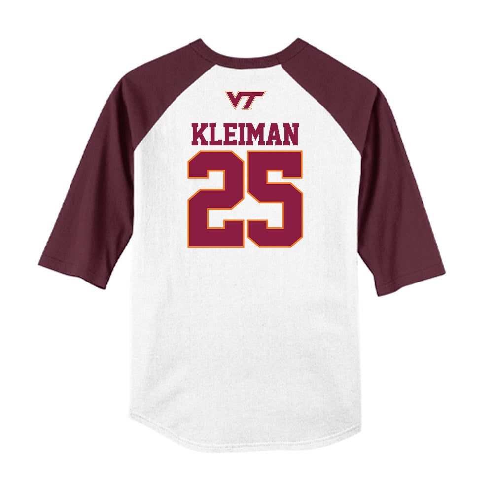 Virginia Tech - NCAA Softball : Sophie Kleiman - USA Raglan Shirt-1
