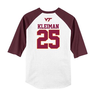 Virginia Tech - NCAA Softball : Sophie Kleiman - USA Raglan Shirt-1
