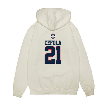 UConn - NCAA Softball : Bella Cefola - USA Premium Hooded Sweatshirt-1