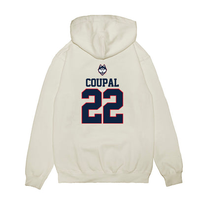 UConn - NCAA Softball : Haley Coupal - USA Premium Hooded Sweatshirt-1