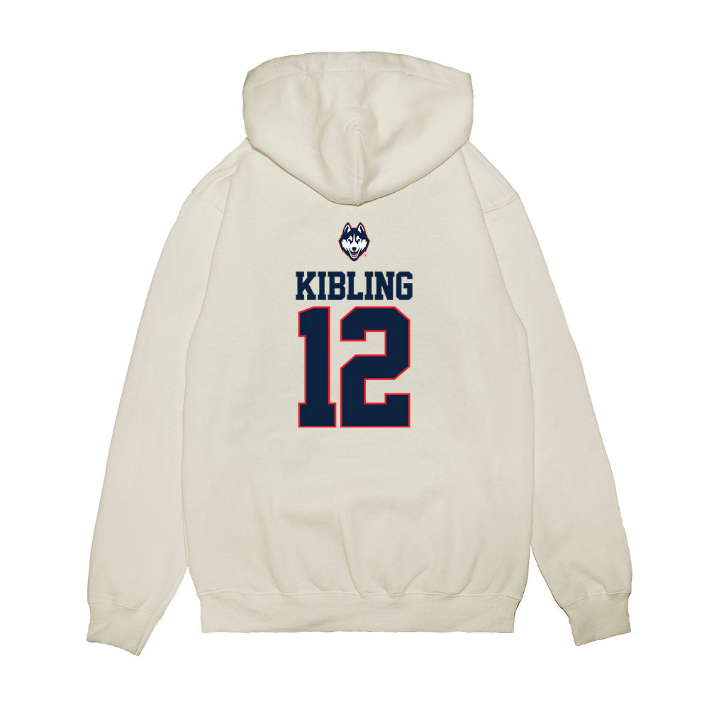 UConn - NCAA Softball : Kaitlyn Kibling - USA Premium Hooded Sweatshirt-1