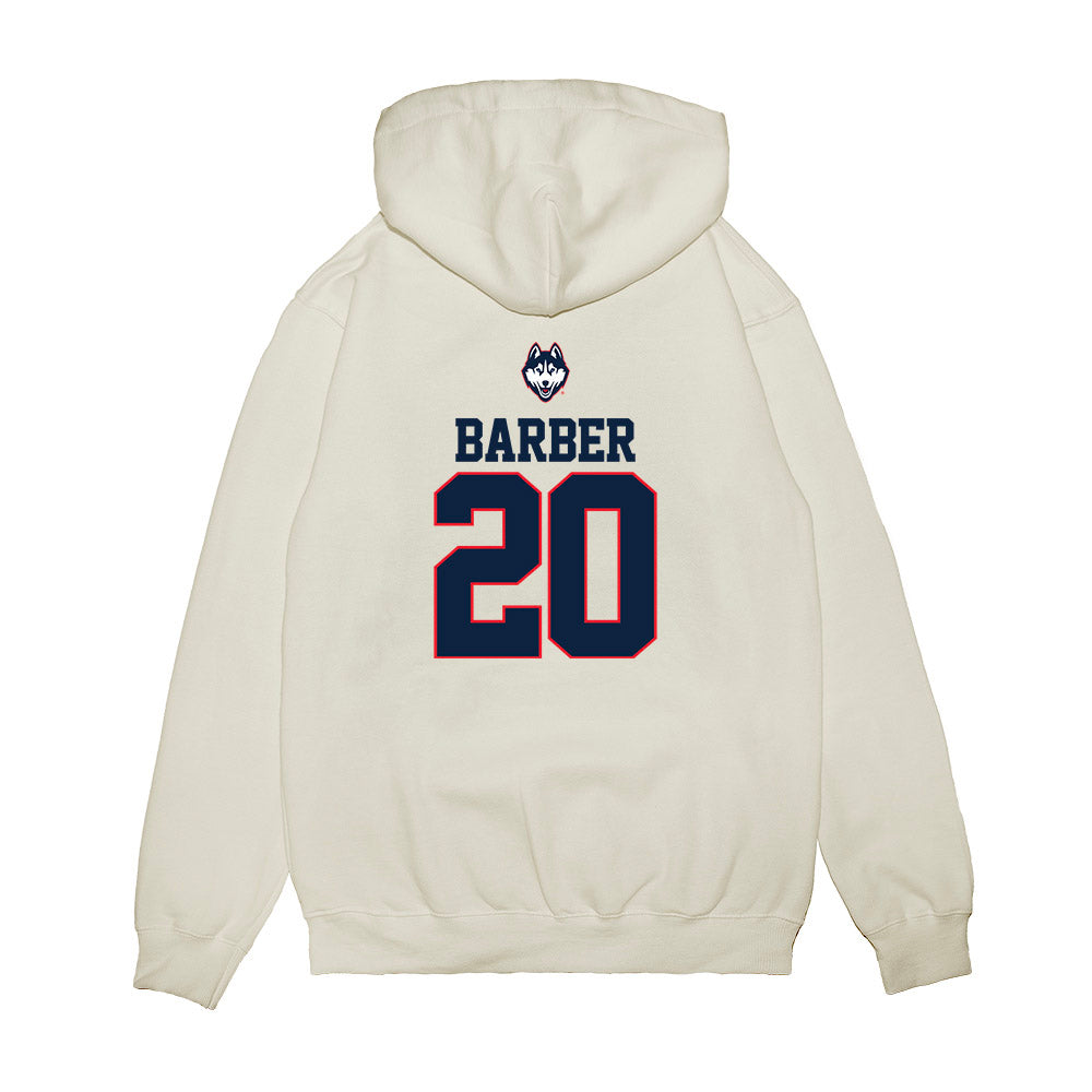 UConn - NCAA Softball : Heidi Barber - USA Premium Hooded Sweatshirt-1
