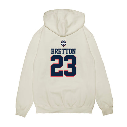 UConn - NCAA Softball : Amber Bretton - USA Premium Hooded Sweatshirt-1