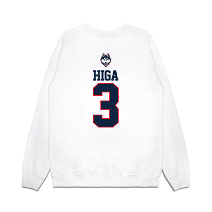 UConn - NCAA Softball : Kaiea Higa - USA Premium Crewneck Sweatshirt-1