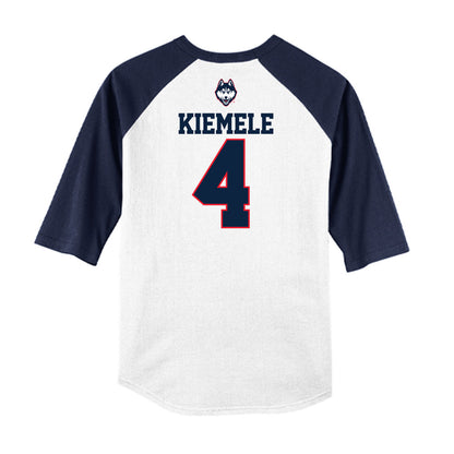 UConn - NCAA Softball : Stella Kiemele - USA Raglan Shirt-1