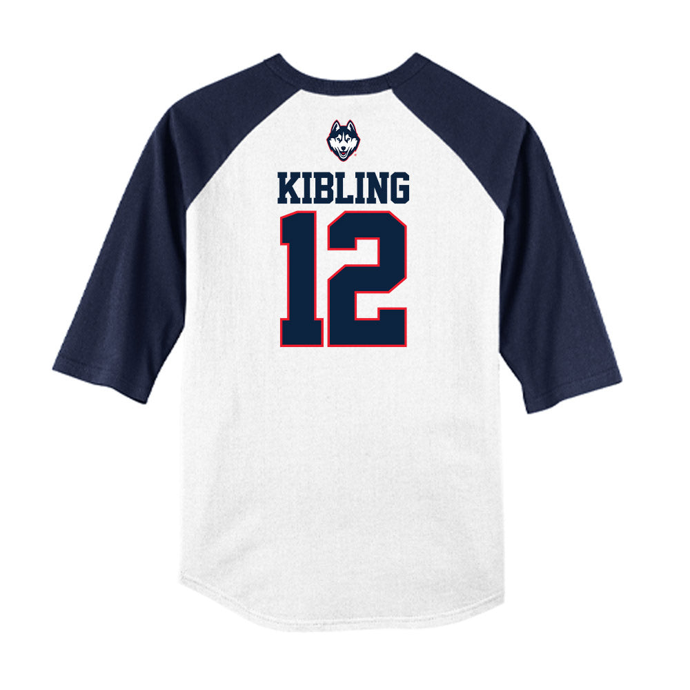 UConn - NCAA Softball : Kaitlyn Kibling - USA Raglan Shirt-1