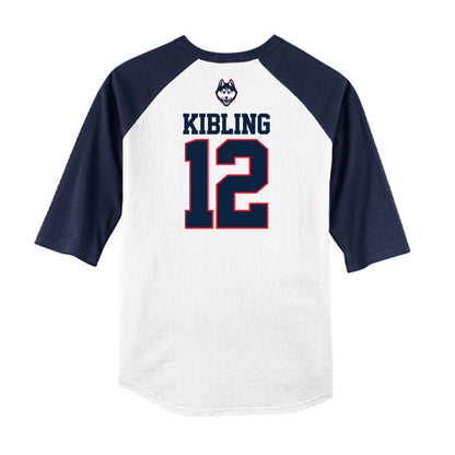 UConn - NCAA Softball : Kaitlyn Kibling - USA Raglan Shirt-1