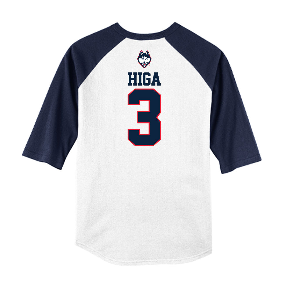 UConn - NCAA Softball : Kaiea Higa - USA Raglan Shirt-1