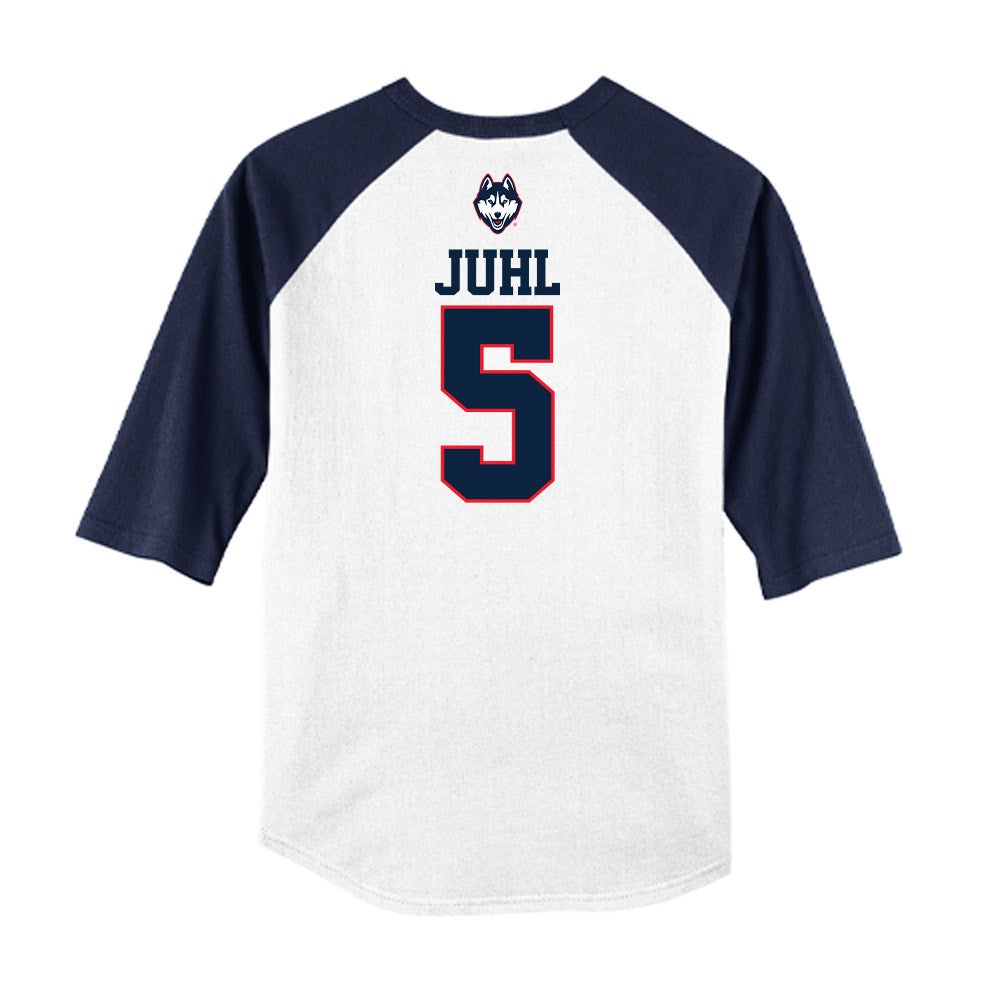 UConn - NCAA Softball : Alexis Juhl - USA Raglan Shirt-1