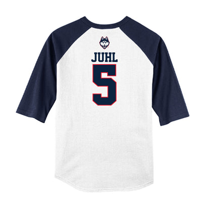 UConn - NCAA Softball : Alexis Juhl - USA Raglan Shirt-1