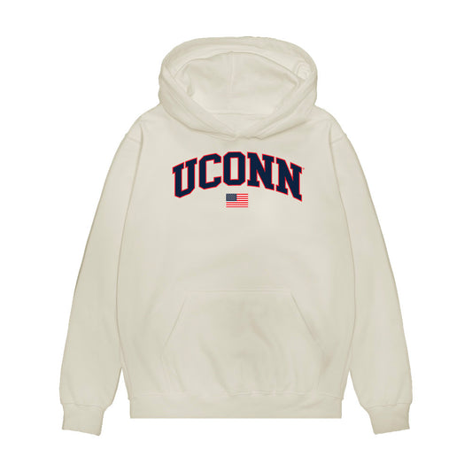 UConn - NCAA Softball : Ava Calciano - USA Premium Hooded Sweatshirt-0