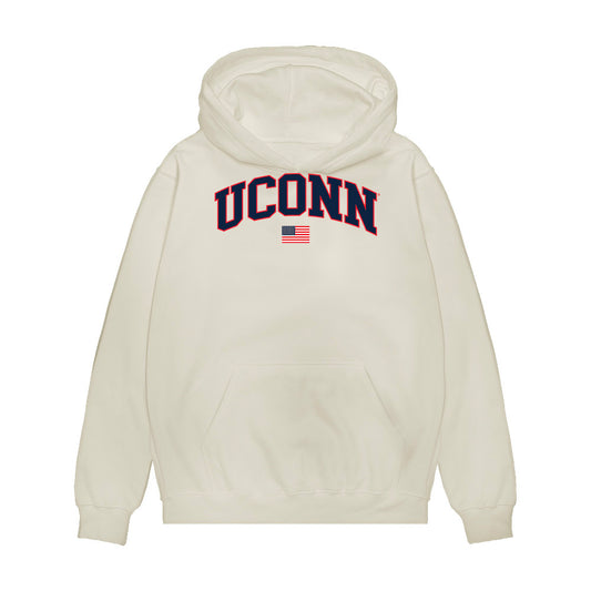 UConn - NCAA Softball : Isabella Lundquist - USA Premium Hooded Sweatshirt-0
