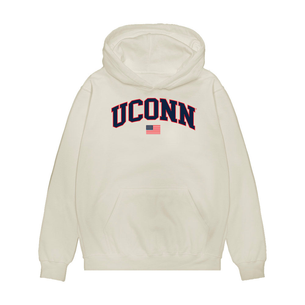 UConn - NCAA Softball : Bella Cefola - USA Premium Hooded Sweatshirt-0