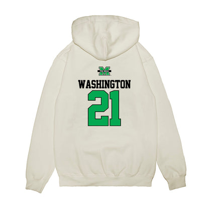 Marshall - NCAA Softball : Kaleea Washington - USA Premium Hooded Sweatshirt-1