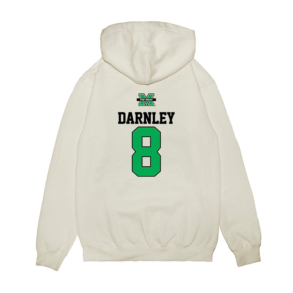 Marshall - NCAA Softball : Abby Darnley - USA Premium Hooded Sweatshirt-1
