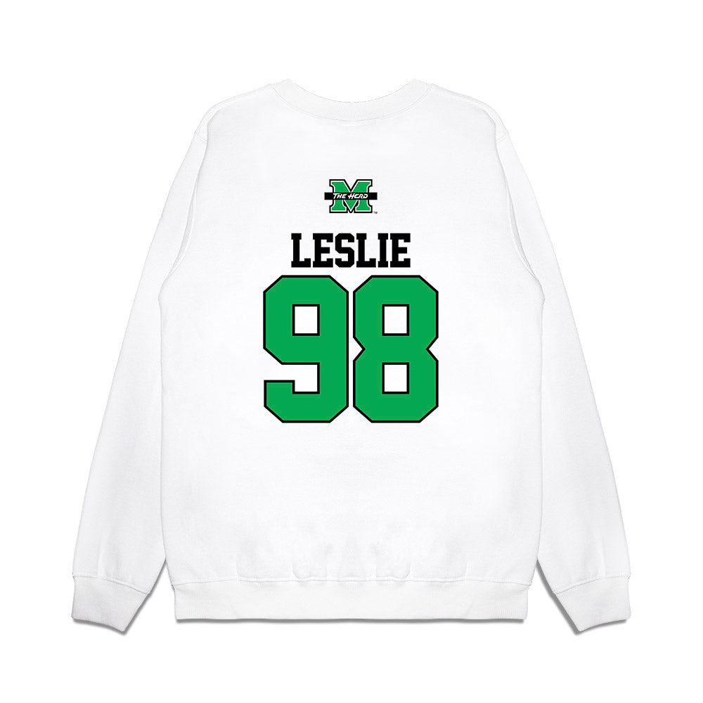 Marshall - NCAA Softball : Diamond Leslie - USA Premium Crewneck Sweatshirt-1