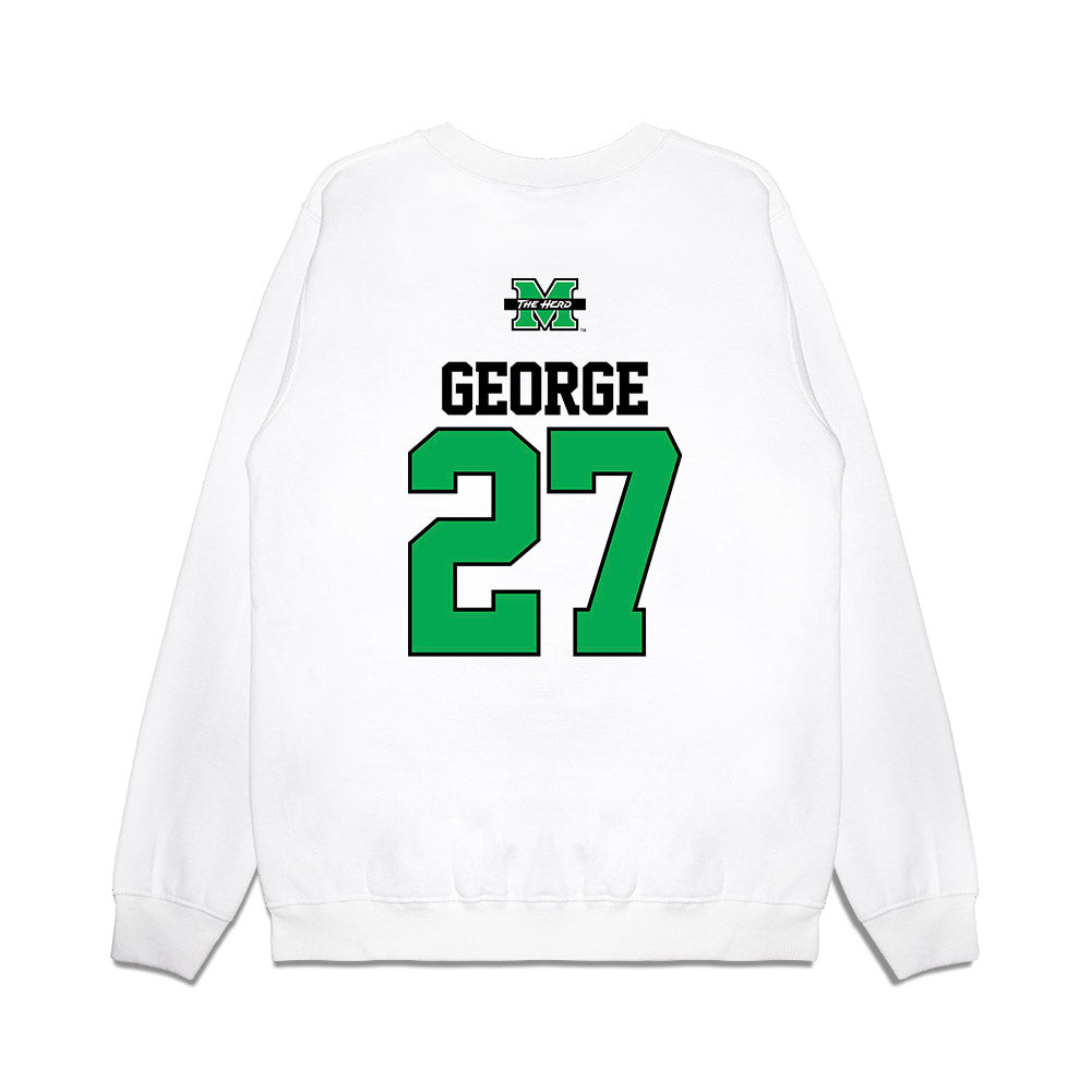 Marshall - NCAA Softball : Ramey George - USA Premium Crewneck Sweatshirt-1