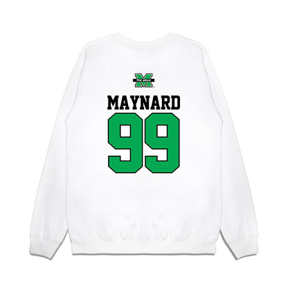Marshall - NCAA Softball : Mackenzie Maynard - USA Premium Crewneck Sweatshirt-1