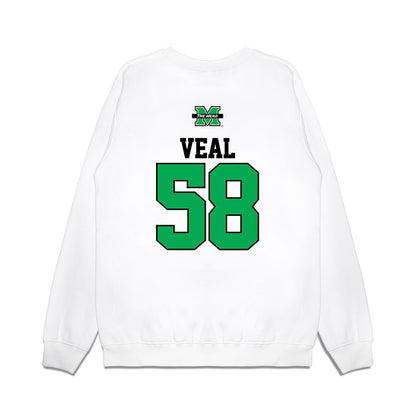 Marshall - NCAA Softball : Maddie Veal - USA Premium Crewneck Sweatshirt-1