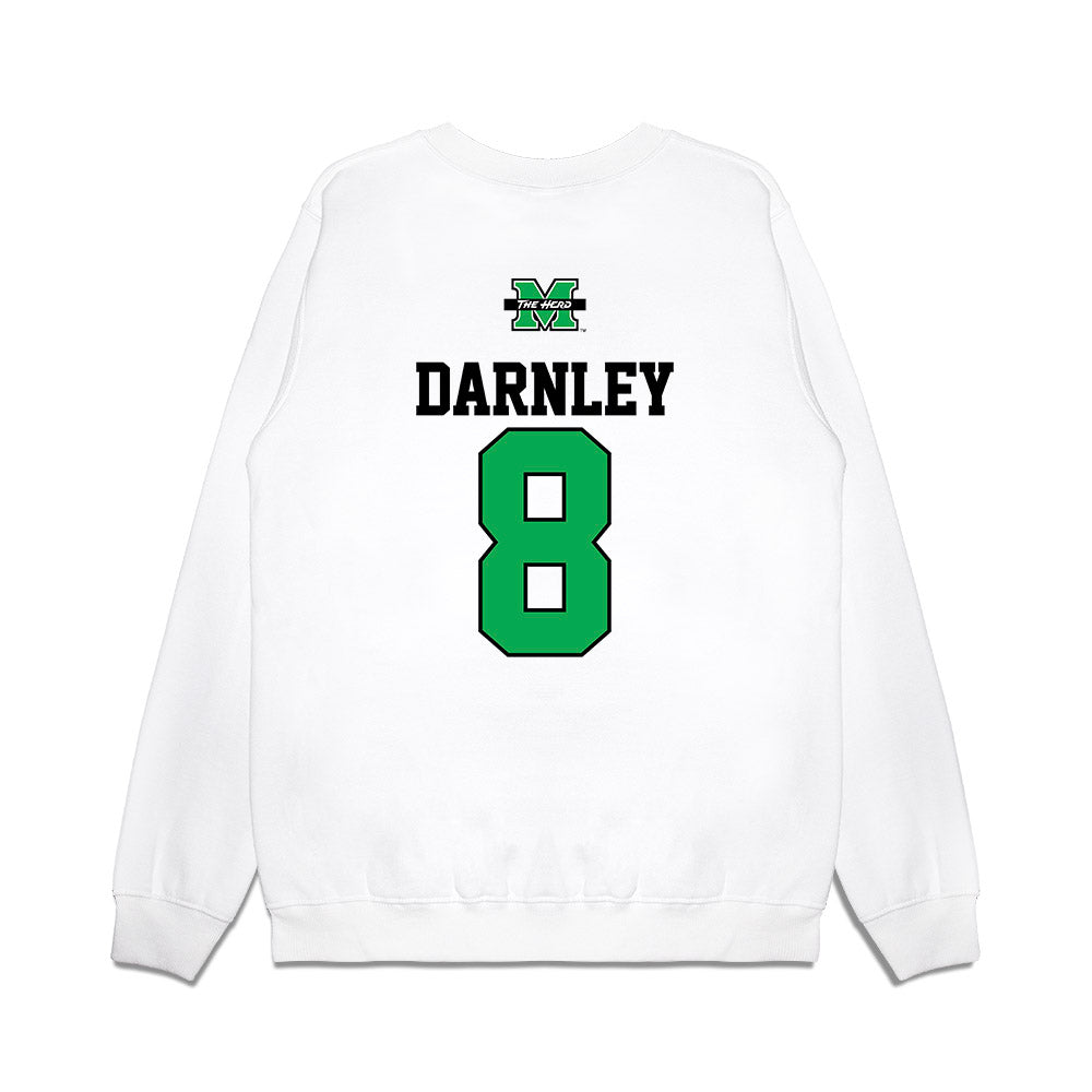 Marshall - NCAA Softball : Abby Darnley - USA Premium Crewneck Sweatshirt-1