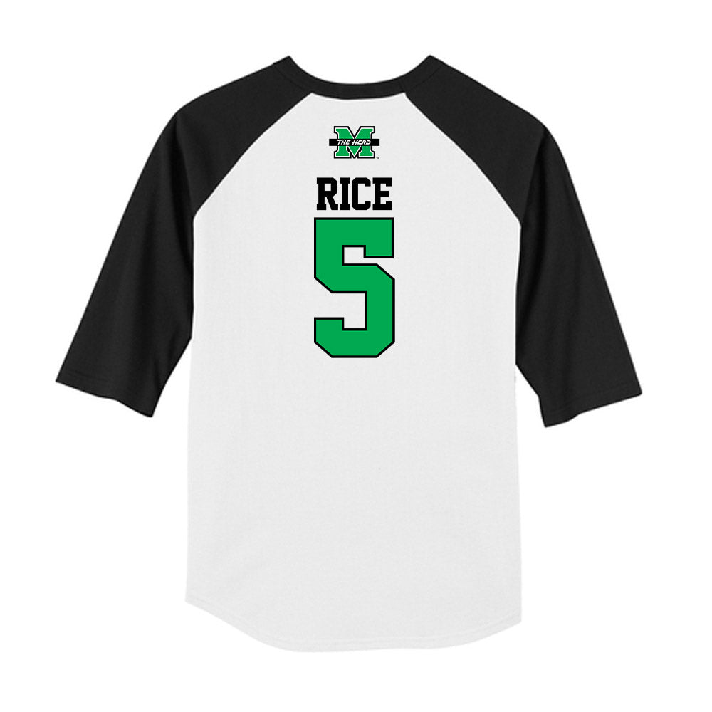 Marshall - NCAA Softball : Savannah Rice - USA Raglan Shirt-1