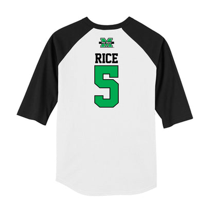 Marshall - NCAA Softball : Savannah Rice - USA Raglan Shirt-1