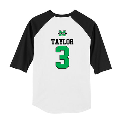 Marshall - NCAA Softball : Makayla Taylor - USA Youth Raglan T-Shirt-1