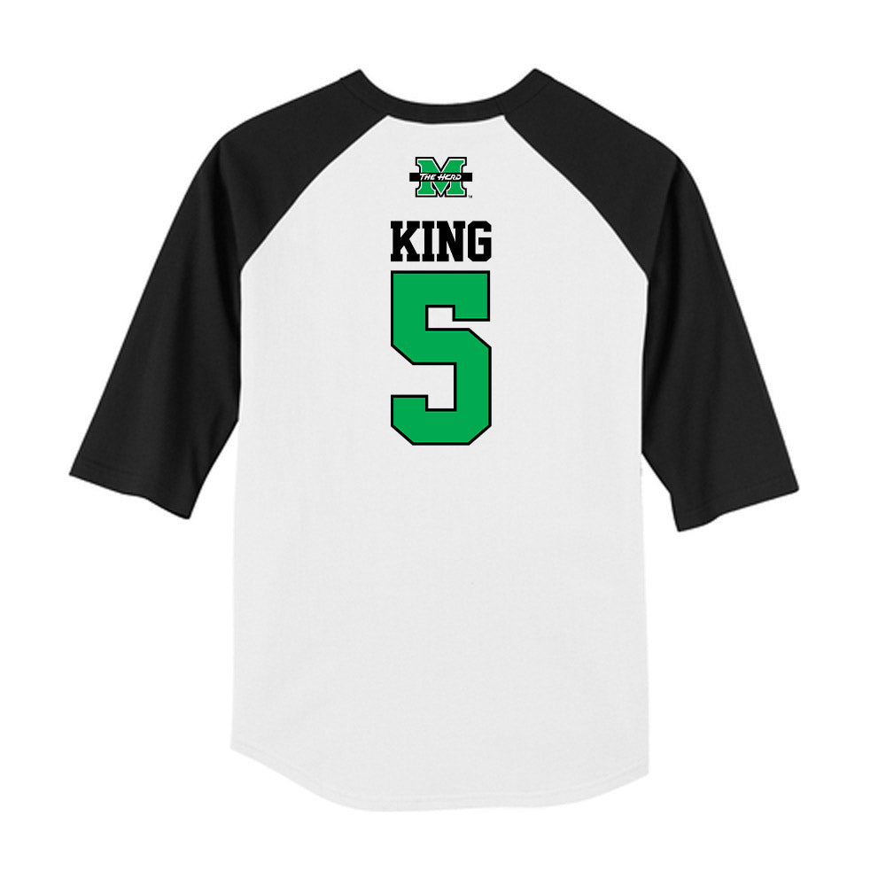 Marshall - NCAA Softball : Jules King - USA Raglan Shirt-1