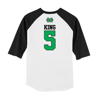 Marshall - NCAA Softball : Jules King - USA Raglan Shirt-1