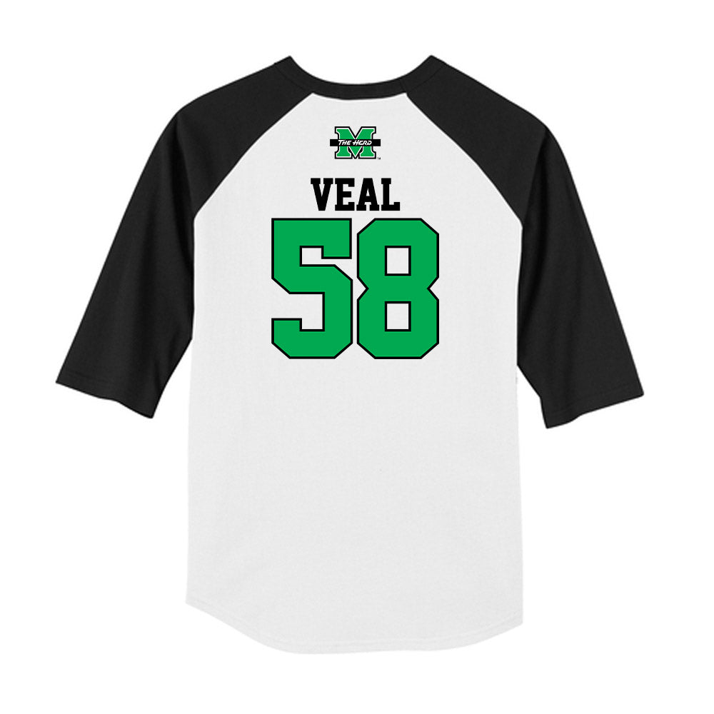 Marshall - NCAA Softball : Maddie Veal - USA Raglan Shirt-1