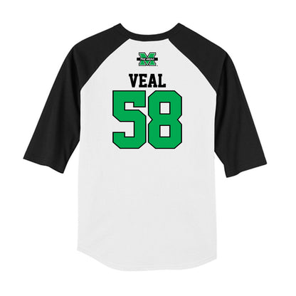 Marshall - NCAA Softball : Maddie Veal - USA Raglan Shirt-1