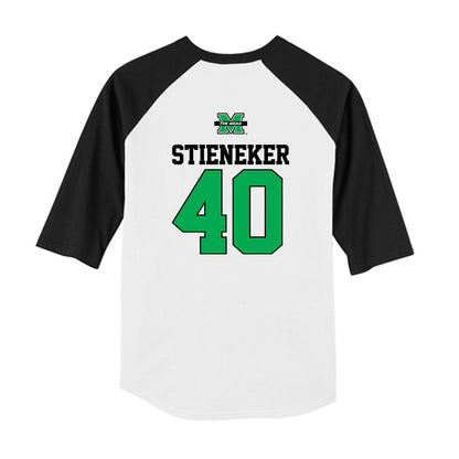 Marshall - NCAA Softball : Addison Stieneker - USA Youth Raglan T-Shirt-1