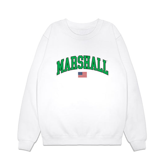 Marshall - NCAA Softball : Kaleea Washington - USA Premium Crewneck Sweatshirt-0