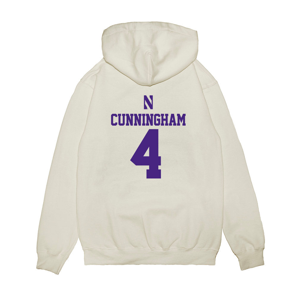 Northwestern - NCAA Softball : Renae Cunningham - USA Premium Hooded Sweatshirt-1