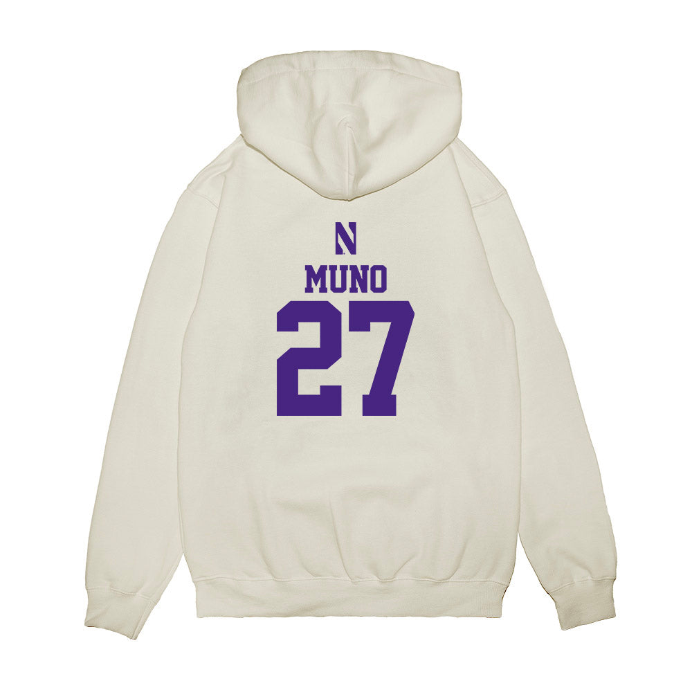 Northwestern - NCAA Softball : Ainsley Muno - USA Premium Hooded Sweatshirt-1
