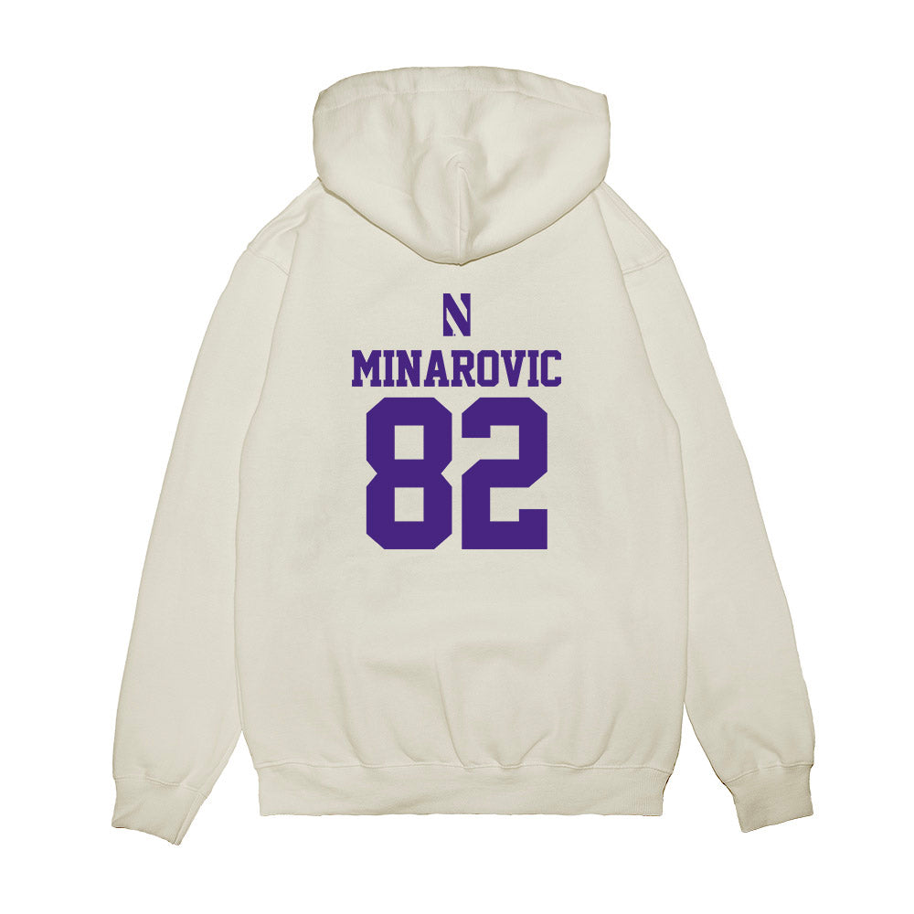 Northwestern - NCAA Softball : Grace Minarovic - USA Premium Hooded Sweatshirt-1