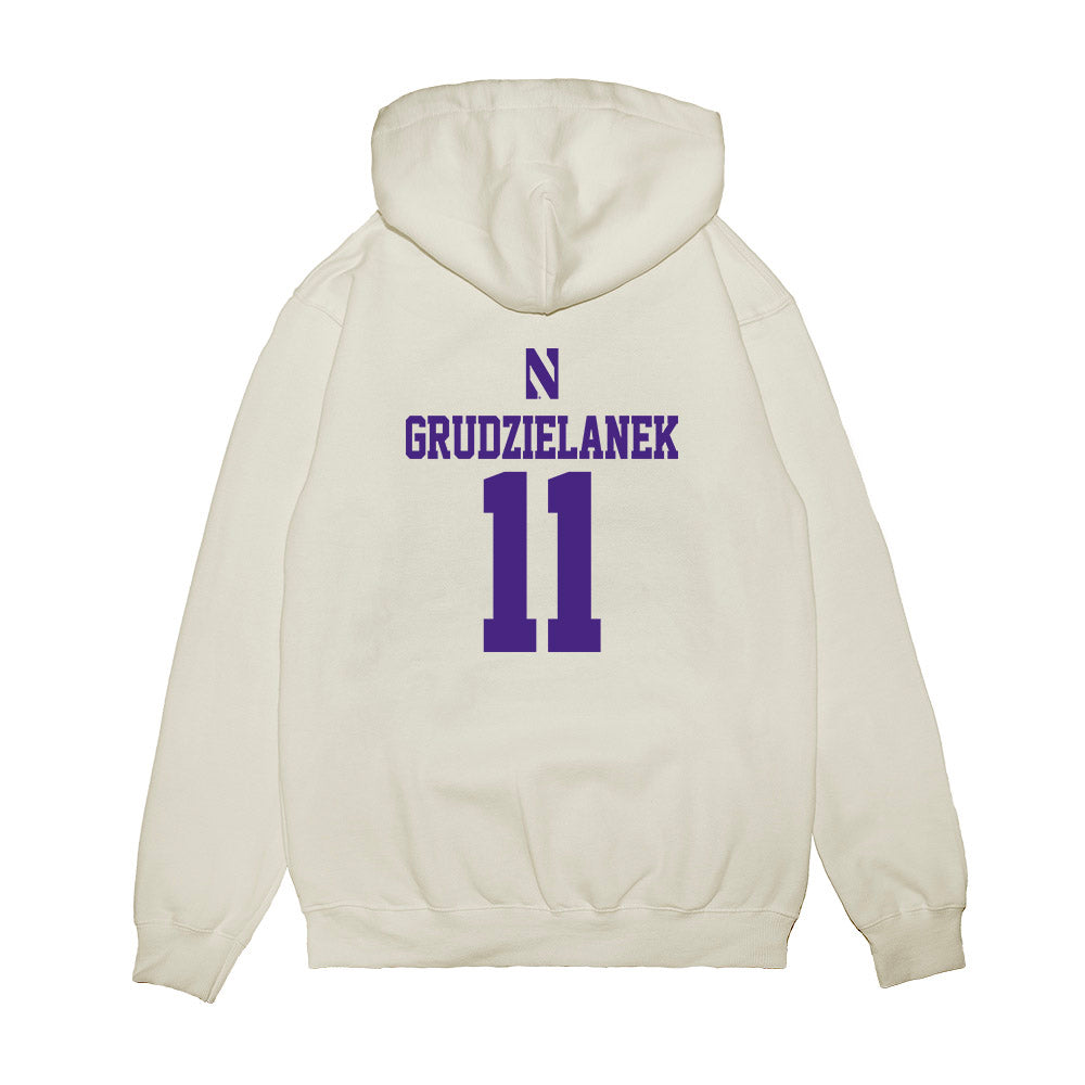 Northwestern - NCAA Softball : Riley Grudzielanek - USA Premium Hooded Sweatshirt-1