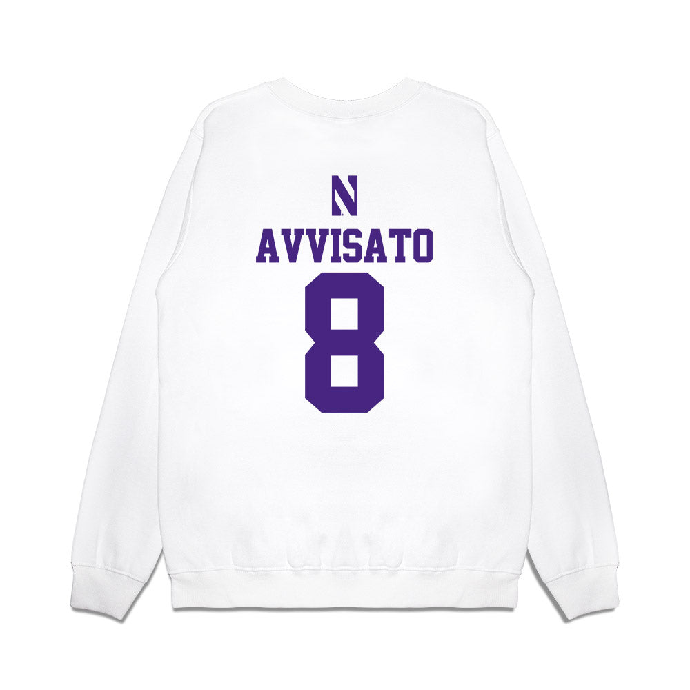 Northwestern - NCAA Softball : Kaylie Avvisato - USA Premium Crewneck Sweatshirt-1