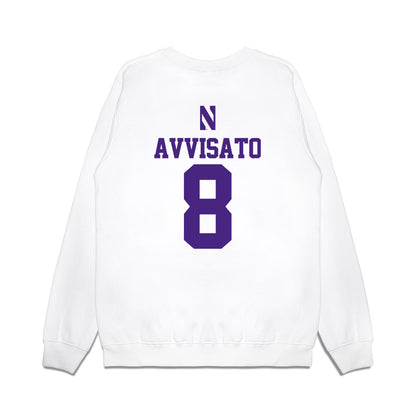 Northwestern - NCAA Softball : Kaylie Avvisato - USA Premium Crewneck Sweatshirt-1