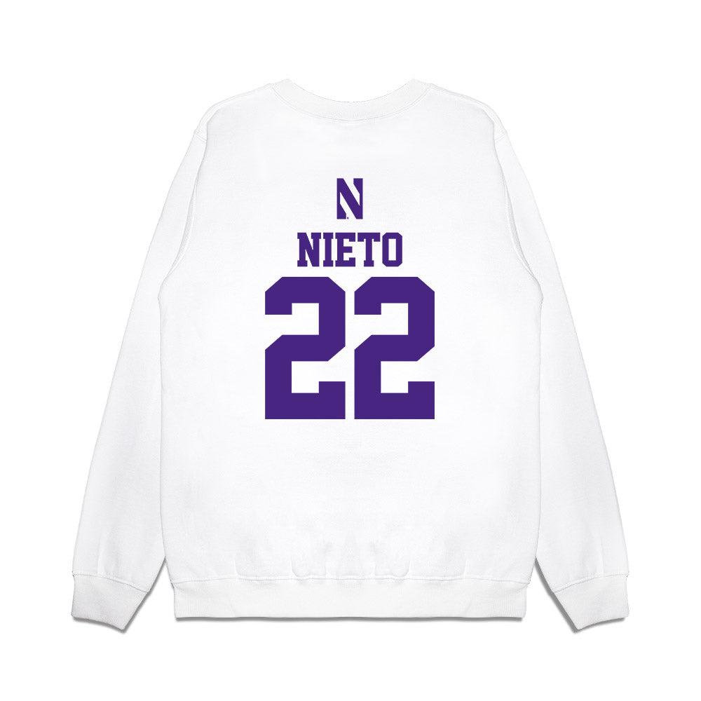 Northwestern - NCAA Softball : Grace Nieto - USA Premium Crewneck Sweatshirt-1