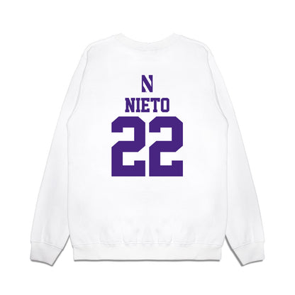 Northwestern - NCAA Softball : Grace Nieto - USA Premium Crewneck Sweatshirt-1