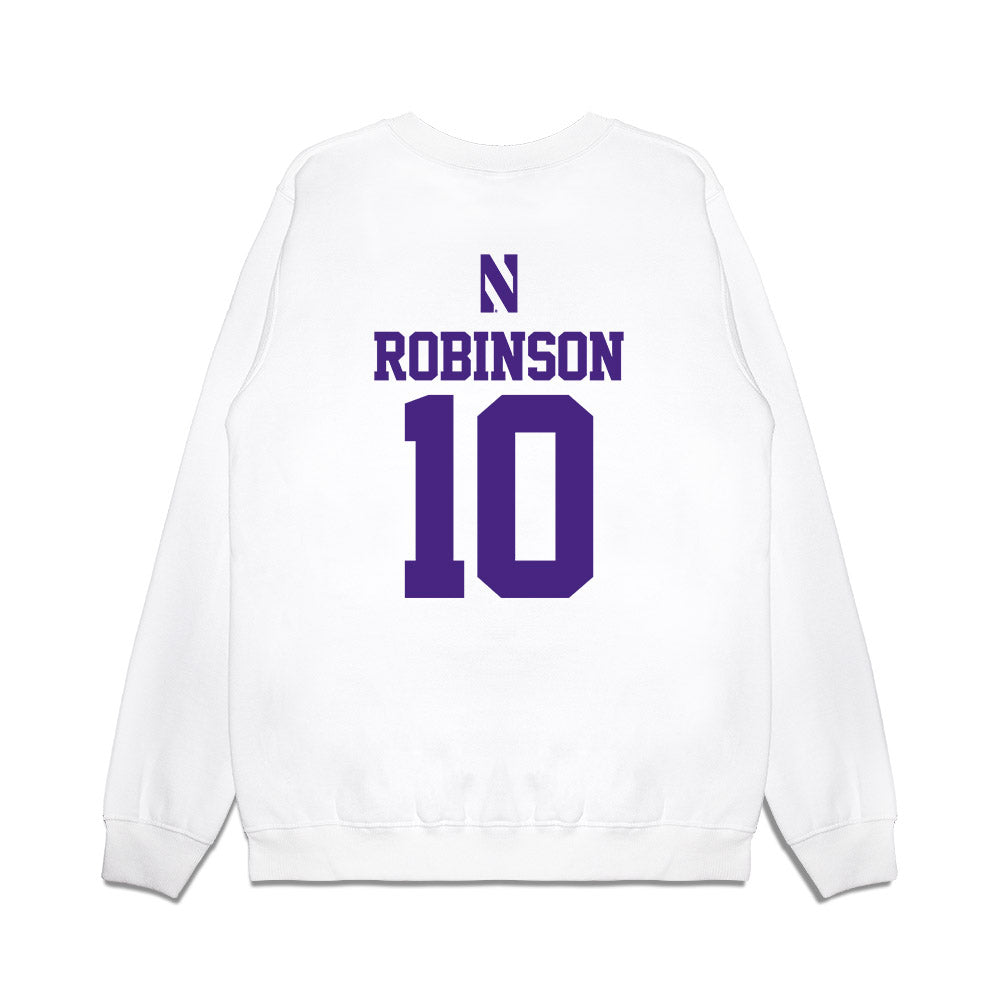 Northwestern - NCAA Softball : Kansas Robinson - USA Premium Crewneck Sweatshirt-1