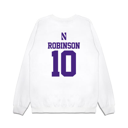 Northwestern - NCAA Softball : Kansas Robinson - USA Premium Crewneck Sweatshirt-1