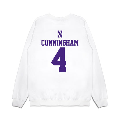 Northwestern - NCAA Softball : Renae Cunningham - USA Premium Crewneck Sweatshirt-1