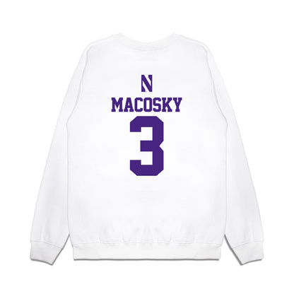 Northwestern - NCAA Softball : Laine Macosky - USA Premium Crewneck Sweatshirt-1