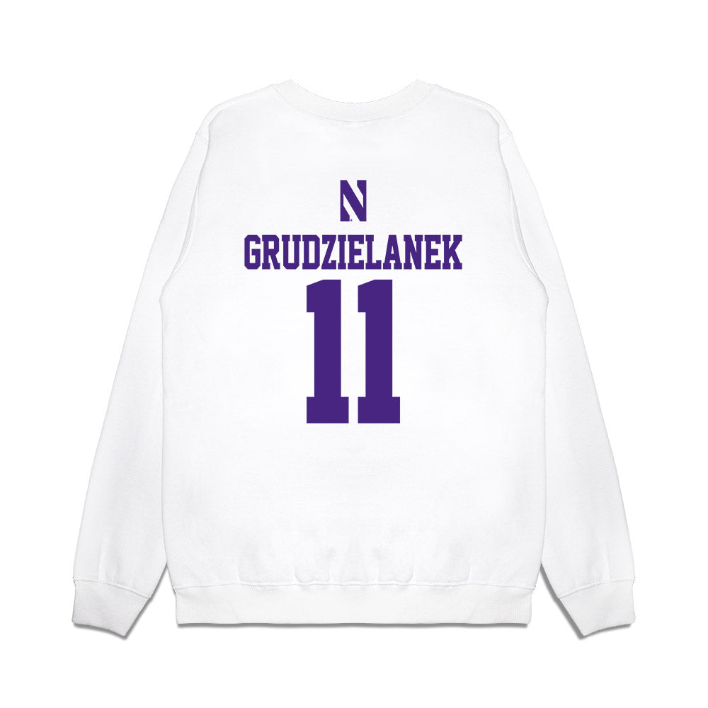 Northwestern - NCAA Softball : Riley Grudzielanek - USA Premium Crewneck Sweatshirt-1