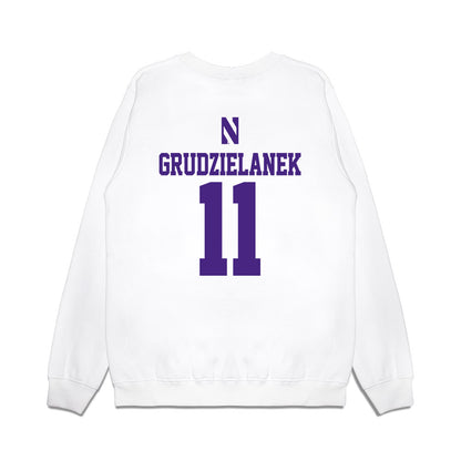 Northwestern - NCAA Softball : Riley Grudzielanek - USA Premium Crewneck Sweatshirt-1
